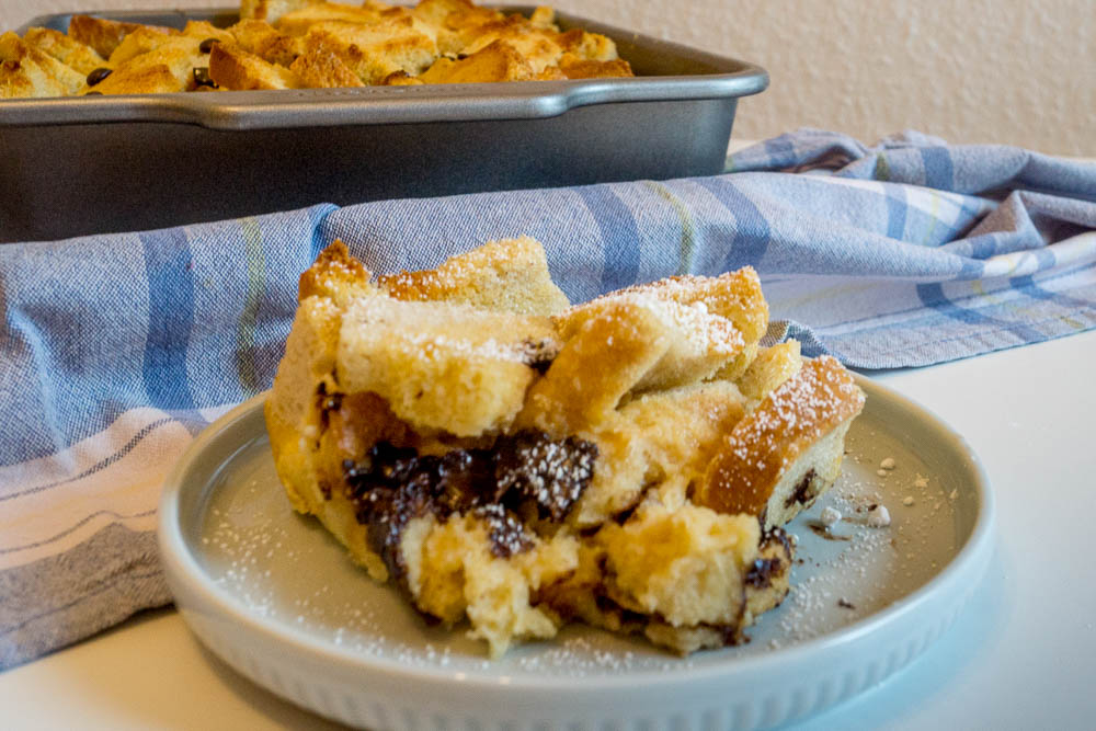Der fertige Brotpudding nach Rudi Sodamin