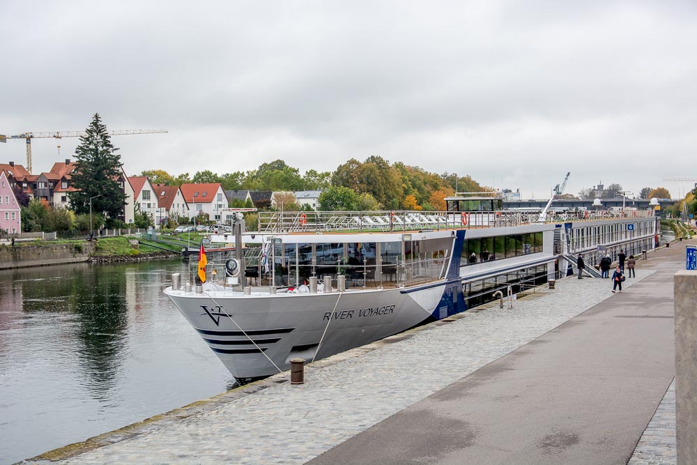 Die River Voyager in Regensburg