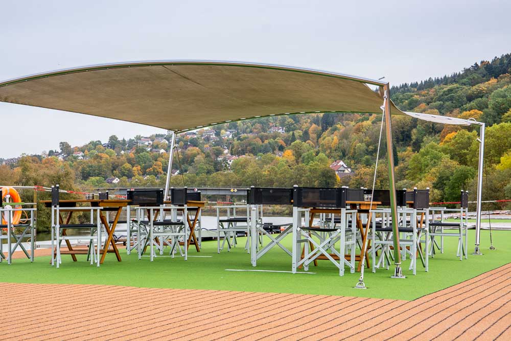 Sonnendeck der River Voyager