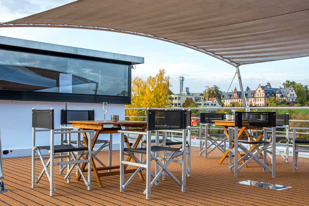 Sonnendeck der River Voyager