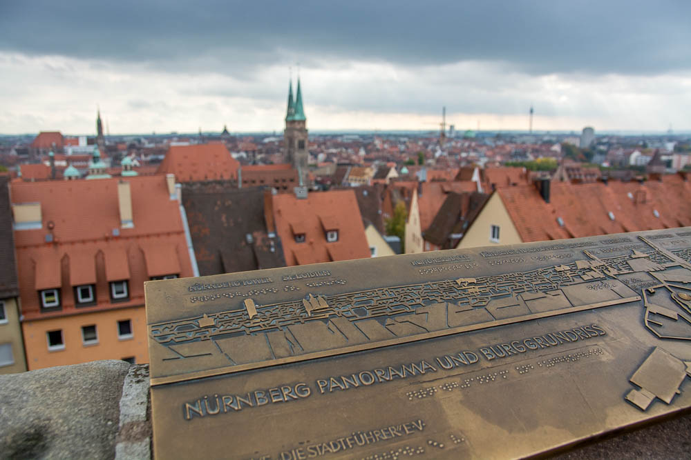 Ausblick auf Nürnberg