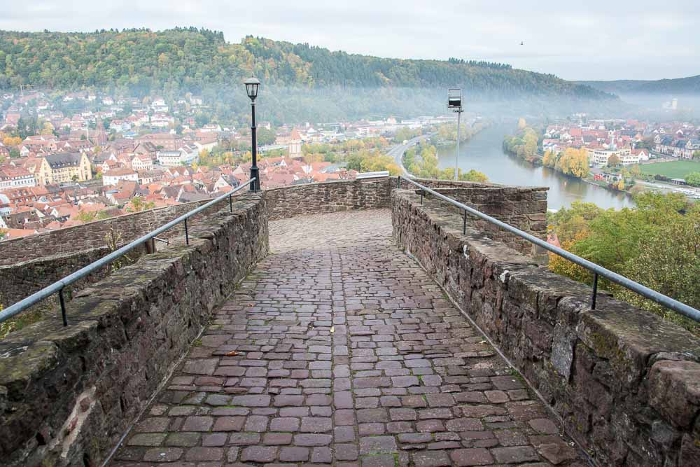 Unterwegs an der Wertheimer Burgruine